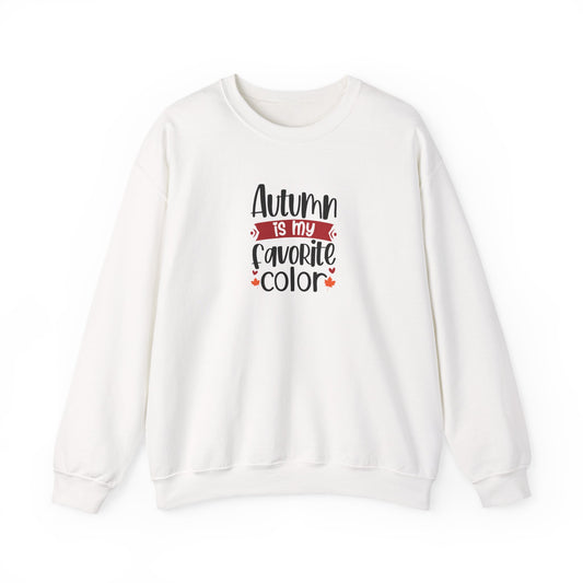 Unisex Heavy Blend™ Crewneck Sweatshirt: Autumn is my favorite color