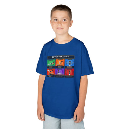 Boys Gymnastics T-Shirt | Six Events One Champion Shirt | Male Gymnast Gift
