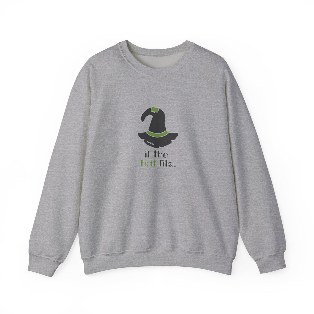 Unisex Heavy Blend Sweatshirt (Crewneck) - If the Hat fits