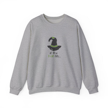 Unisex Heavy Blend Sweatshirt (Crewneck) - If the Hat fits