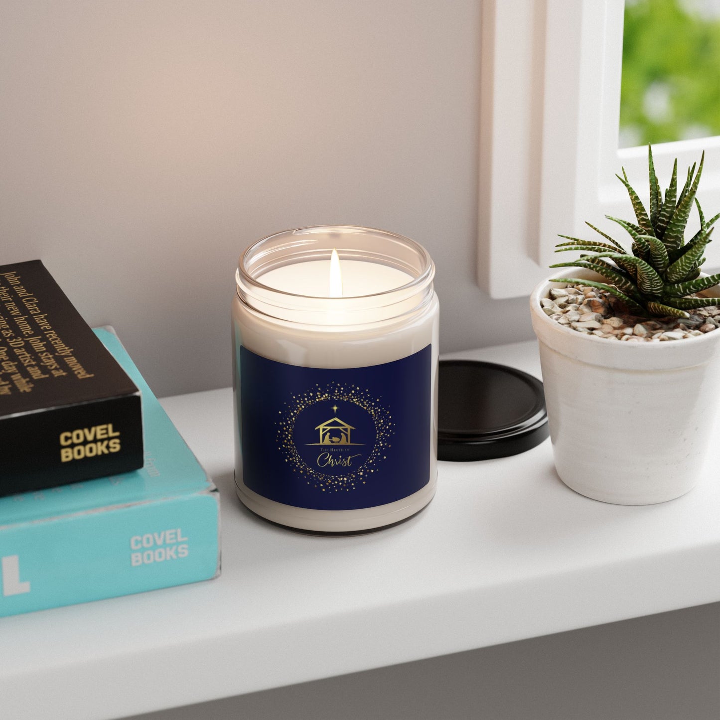 Scented Soy Candle, 9oz: The Birth of Christ
