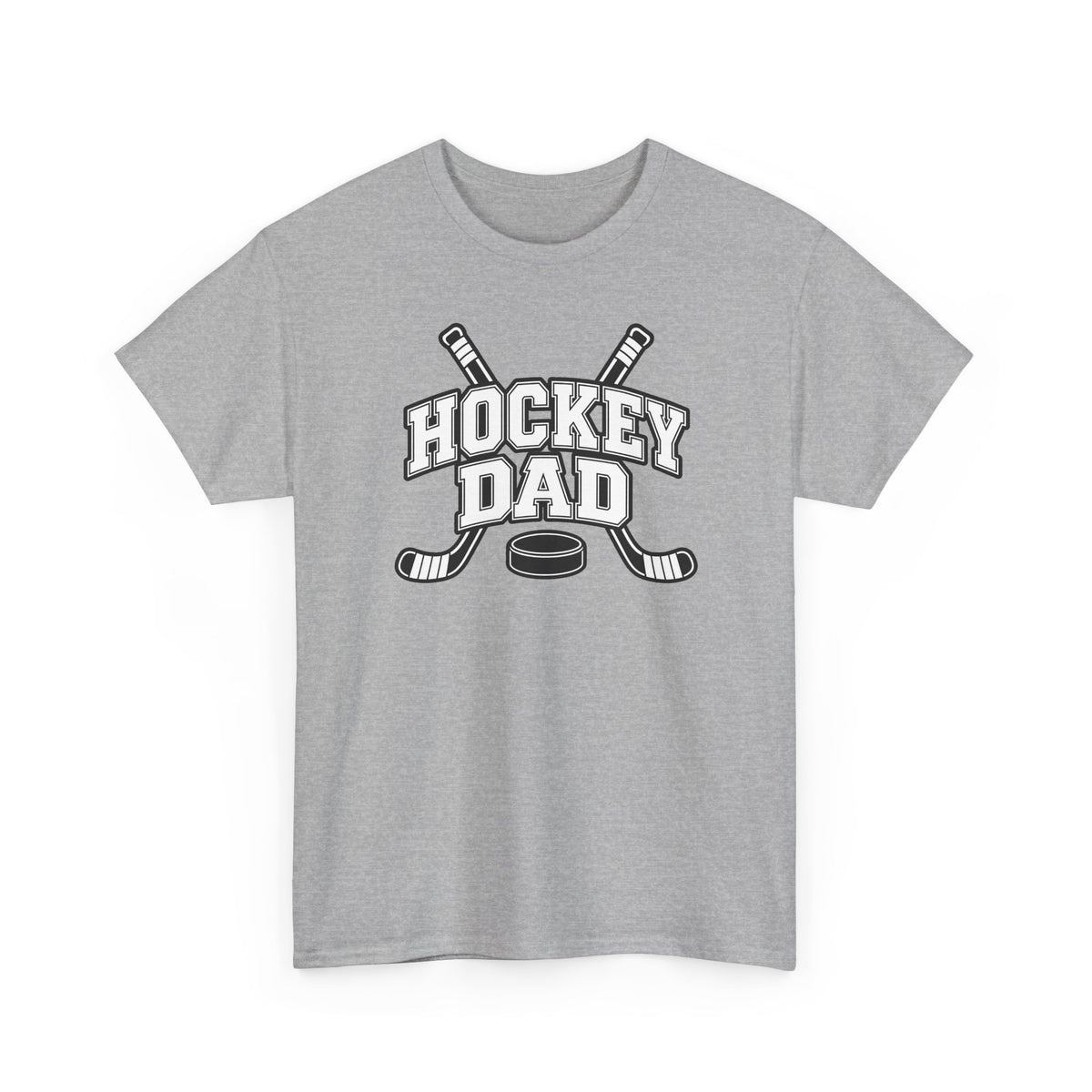Hockey Dad T-Shirt — Personalized Player Name & Number | Travel Hockey Gift