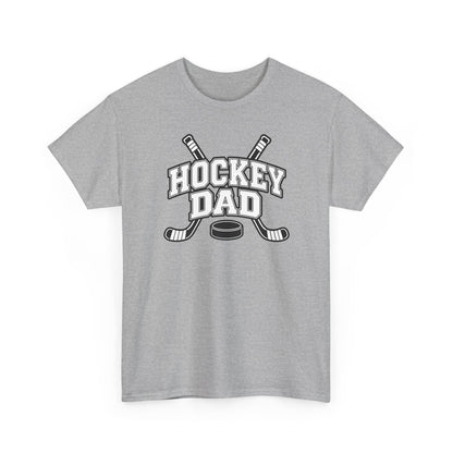 Hockey Dad T-Shirt — Personalized Player Name & Number | Travel Hockey Gift